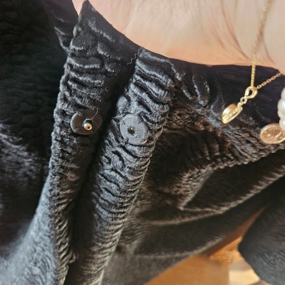 Black Textured Jacket by Style & Co. - Picture 5 of 5